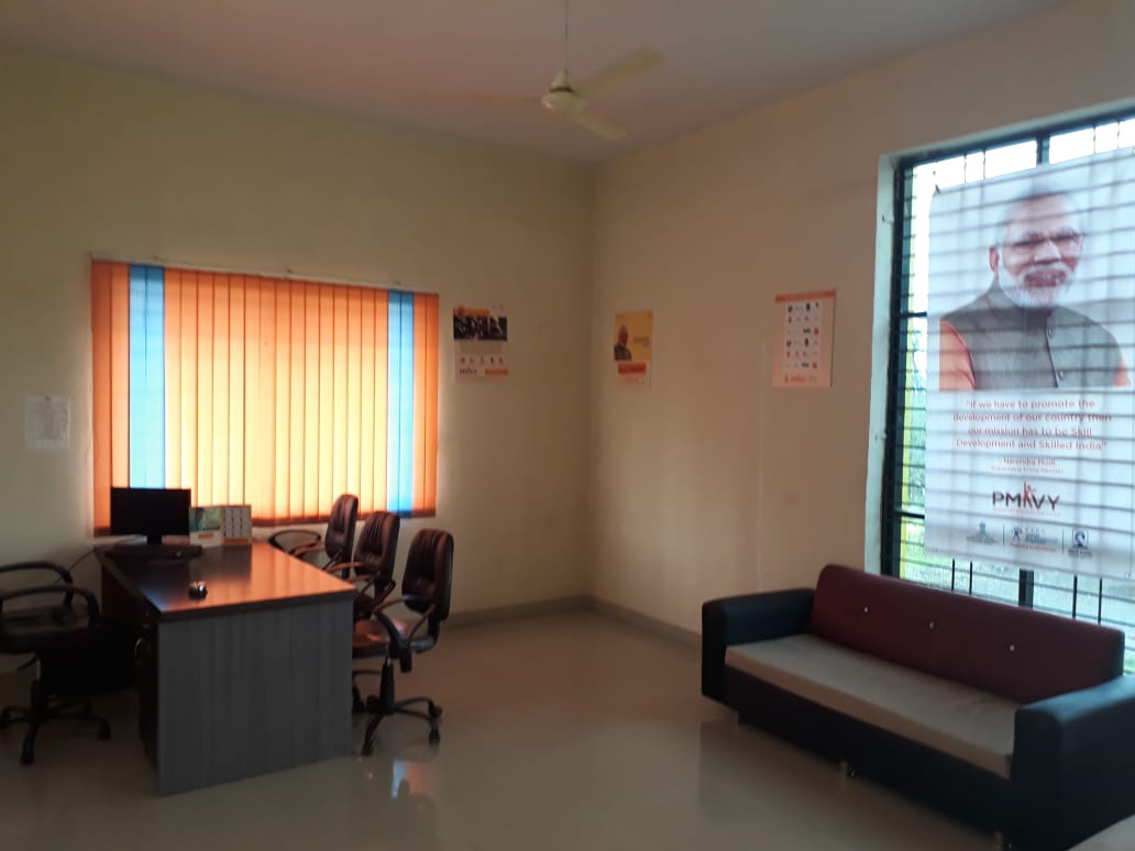 Office cabin at the institute