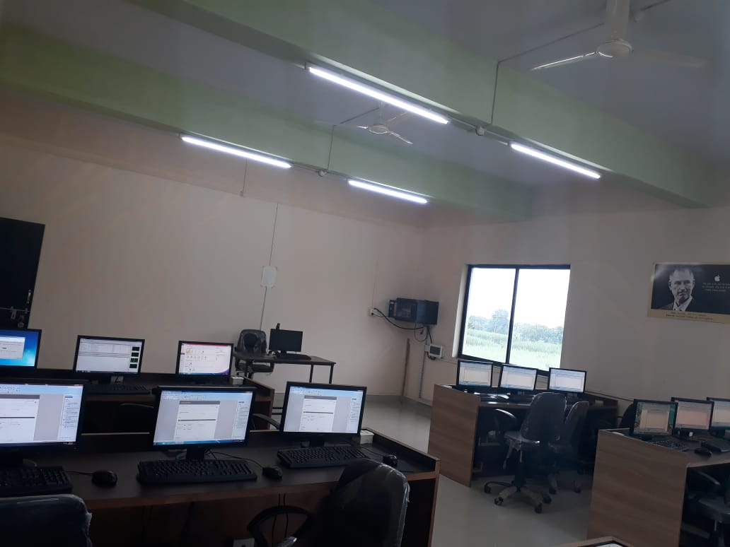 Computer systems arranged in a training room