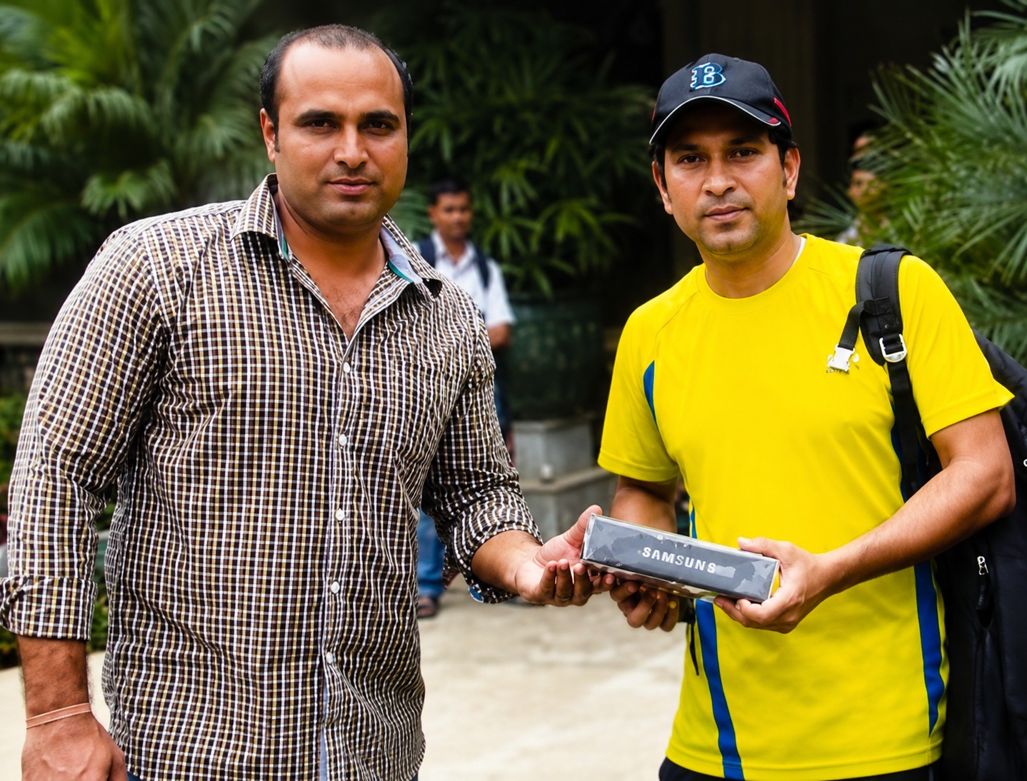Chairman Prof. Ajit Thorat with Bharat Ratna Sachin Tendulkar
